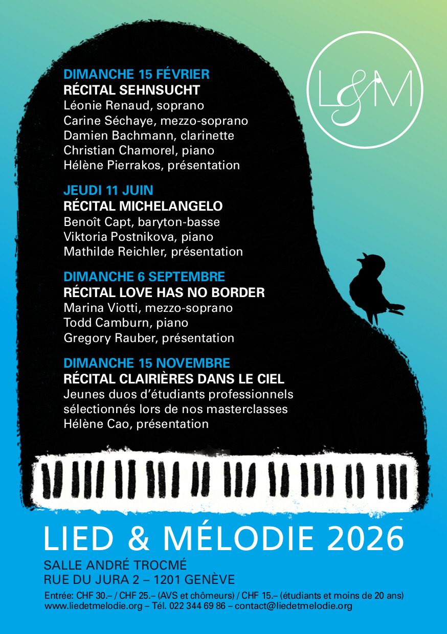 Programme de la saison 2026